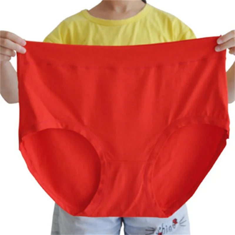 Plus Size Milk Silk Panties | Soft, Breathable, Extra Large Comfort Fit (Up to 150kg)