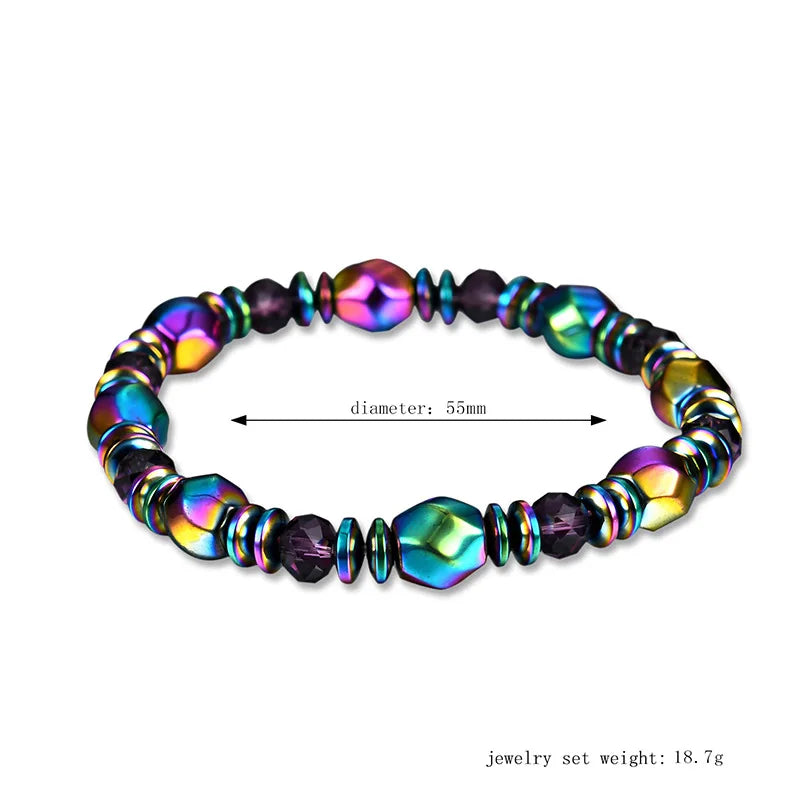 Obsidian Magnet Bracelet - Static Electricity to Help Sleep | Anti-Fatigue