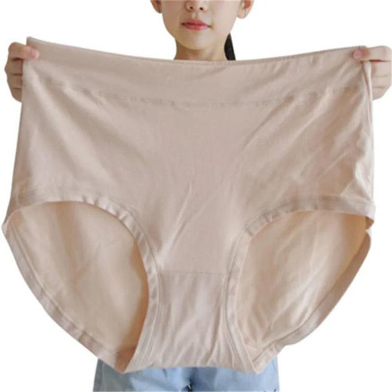 Plus Size Milk Silk Panties | Soft, Breathable, Extra Large Comfort Fit (Up to 150kg)