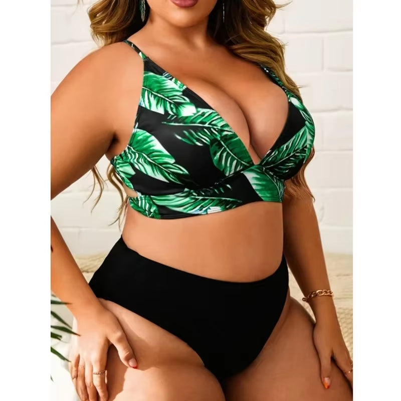 Womens Swimsuit Bikinis Padded plus Size Bathing Suits Beachwear