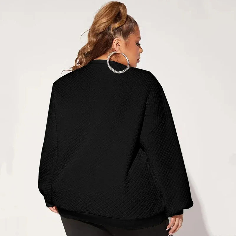 Plus Size Winter Casual Sweatshirts  5XL 6XL 7XL 8XL