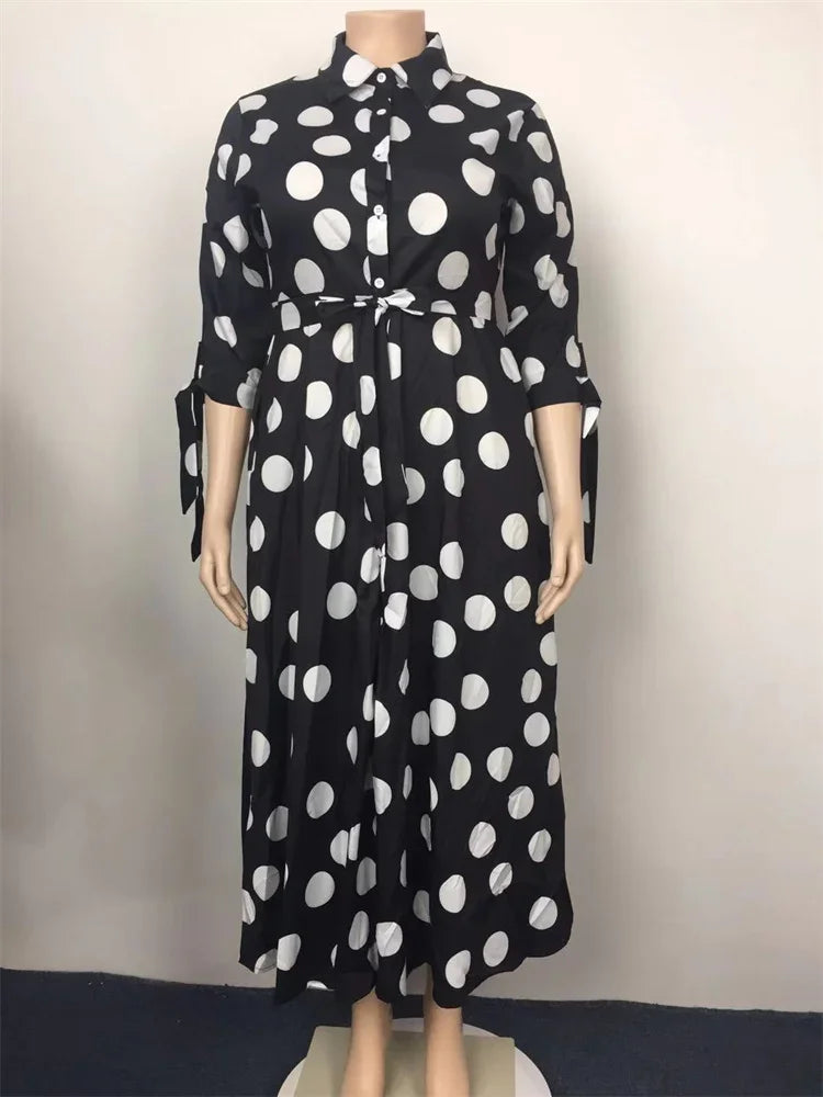 Pockets Slashes Maxi Dress 