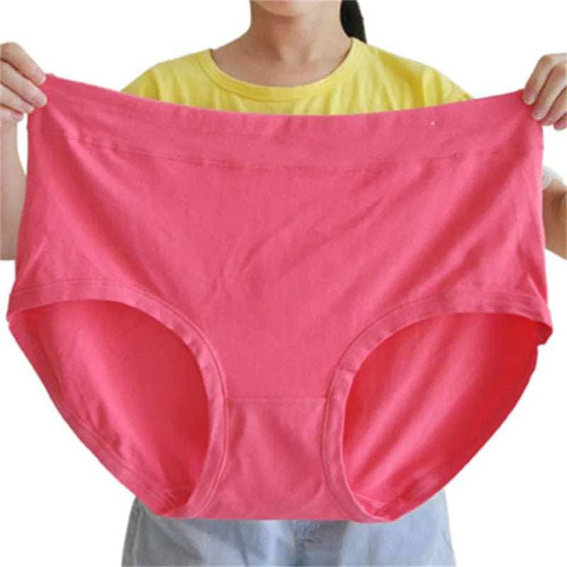 Plus Size Milk Silk Panties | Soft, Breathable, Extra Large Comfort Fit (Up to 150kg)