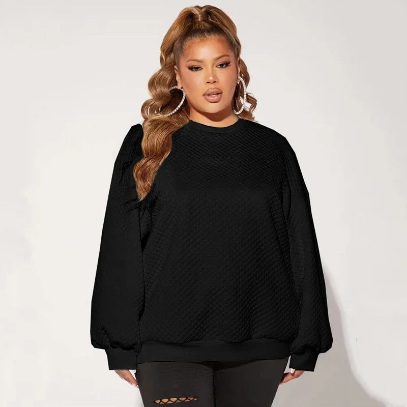 Plus Size Winter Casual Sweatshirts  5XL 6XL 7XL 8XL