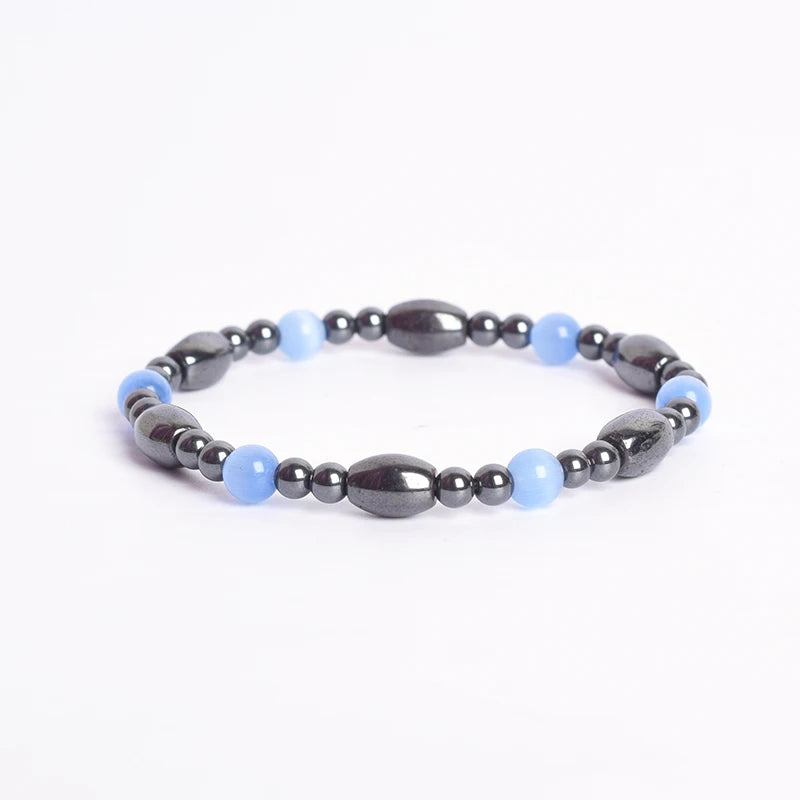 Sleep Soundly Bracelet for Women - Magnetic Health Care Cat Eye Stone  for Better Sleep 