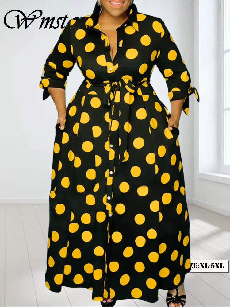 Pockets Slashes Maxi Dress 