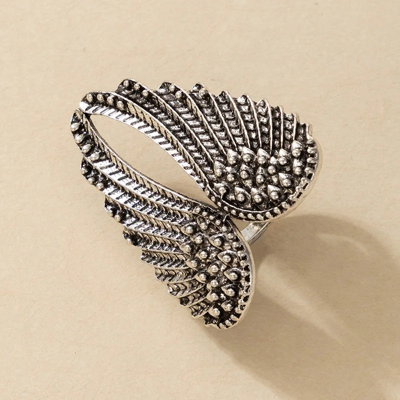 Angel Wings Large Ring Designer Jewelry