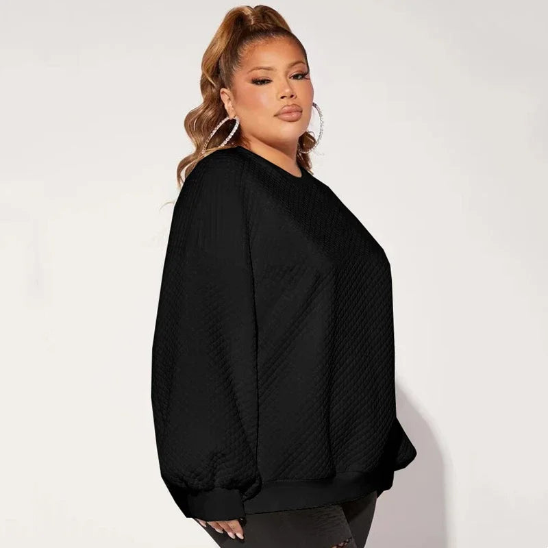Plus Size Winter Casual Sweatshirts  5XL 6XL 7XL 8XL