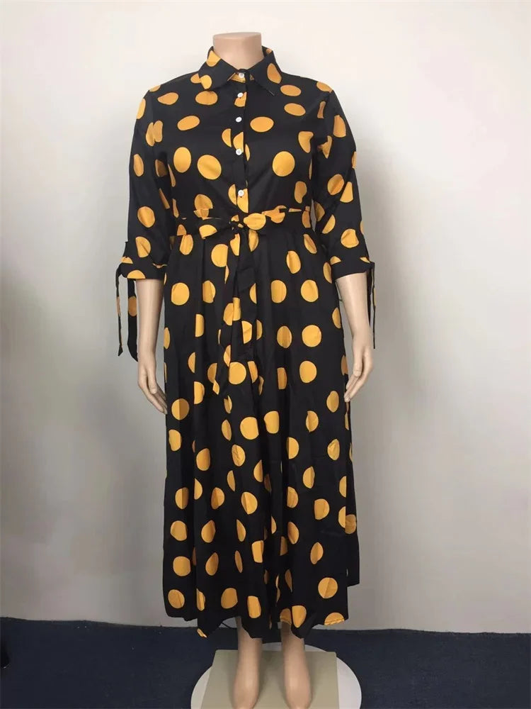 Pockets Slashes Maxi Dress 