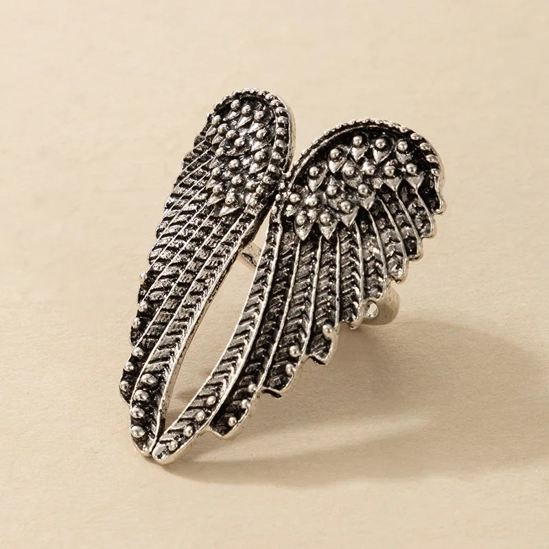 Angel Wings Large Ring Designer Jewelry