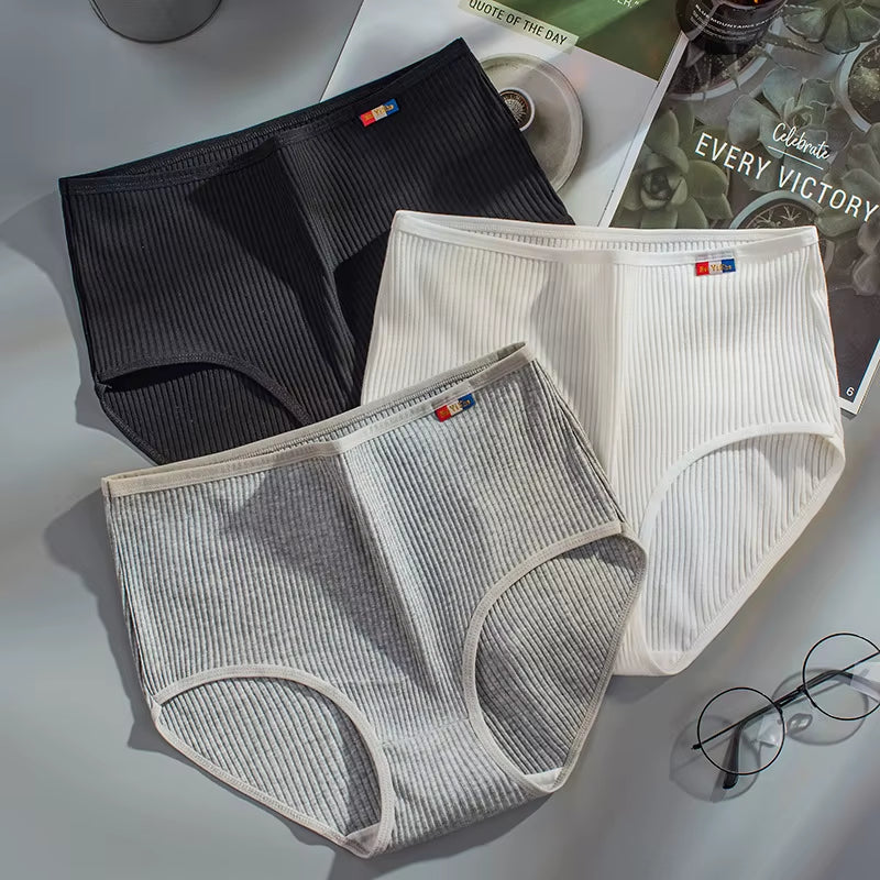 L-XXXL Cotton Panties  Seamless Underpants 